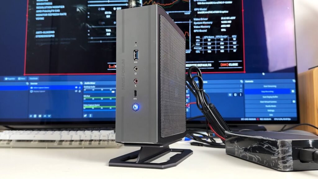 This SFF PC Can Game! Miniforums HN2673 Review With Intel Ark A730M GPU