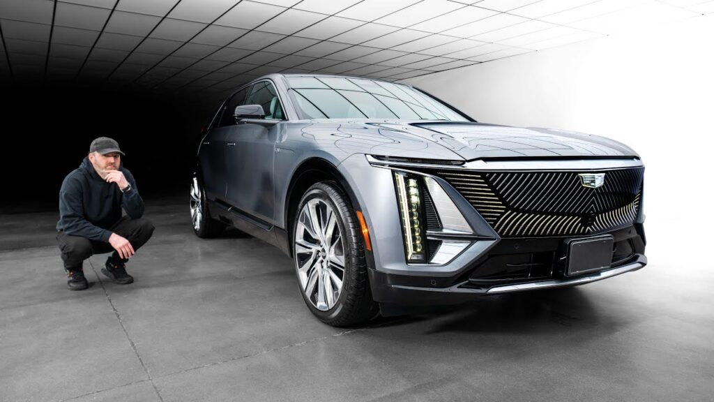 In studio with the All-Electric 2023 Cadillac LYRIQ