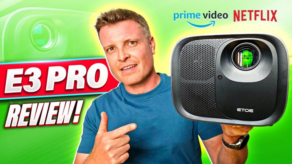 ETOE E3 Pro Android TV Projector Review - The Best Affordable Projector?