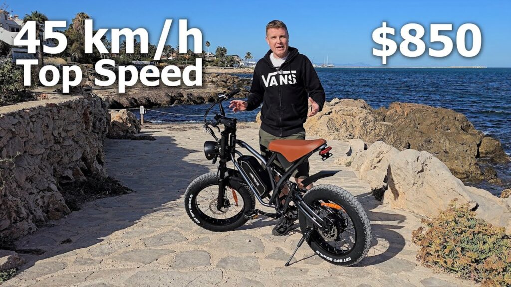 The $850 Motorbike Style eBike! Jansno X50 eBike Review