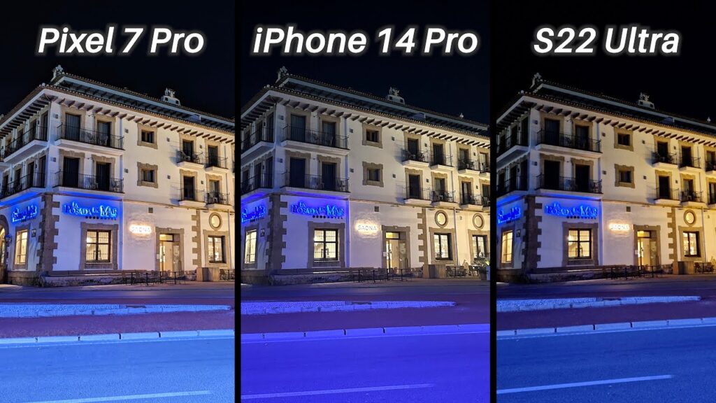 Pixel 7 Pro Vs iPhone 14 Pro Vs Galaxy S22 Ultra Camera Comparison