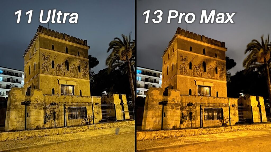 iPhone 13 Pro Max Vs Mi 11 Ultra Camera Comparison Low Light BATTLE!