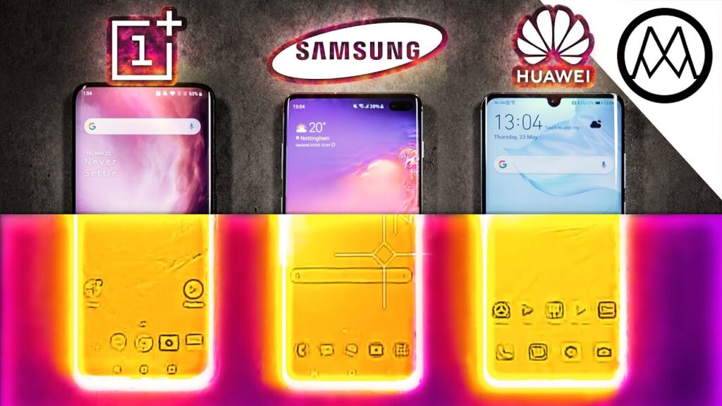 OnePlus 7 Pro vs Samsung S10+ vs Huawei P30 Pro OVERHEATING TEST.