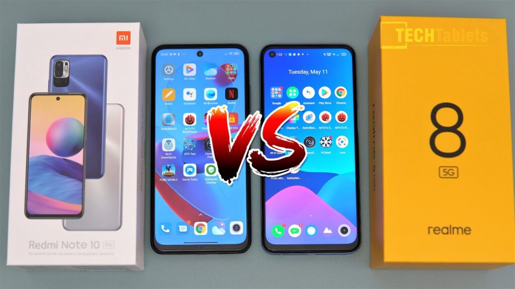 Realme 8 5G Vs Redmi Note 10 5G Comparison & Camera Comparison